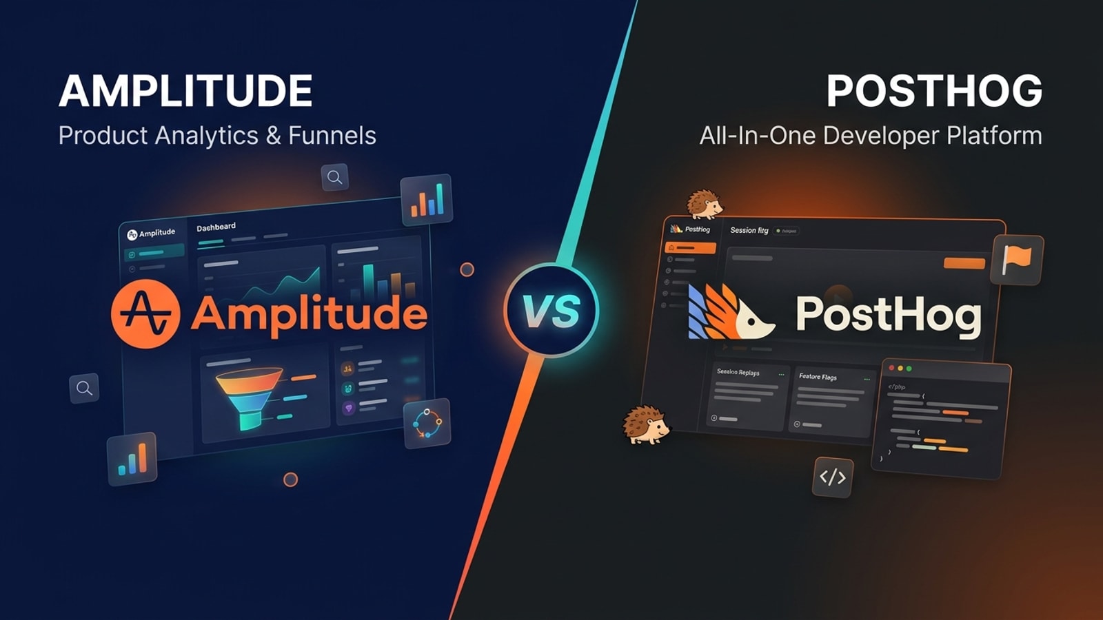 Amplitude vs Posthog: plataformas de análisis de producto con arquitectura completamente diferente