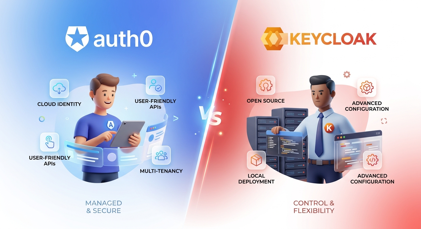 Auth0 vs Keycloak: Authentication Platforms With Completely Different Identity Data Control