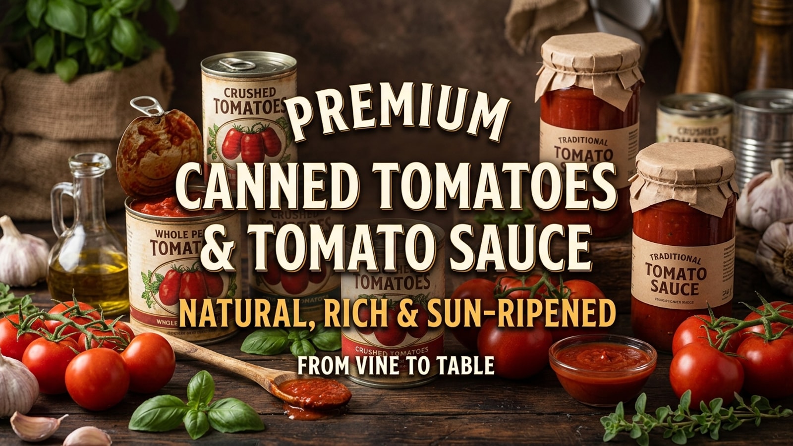 Canned tomato and tomato sauce in 2026: the Chinese origin that doesn't appear on the label