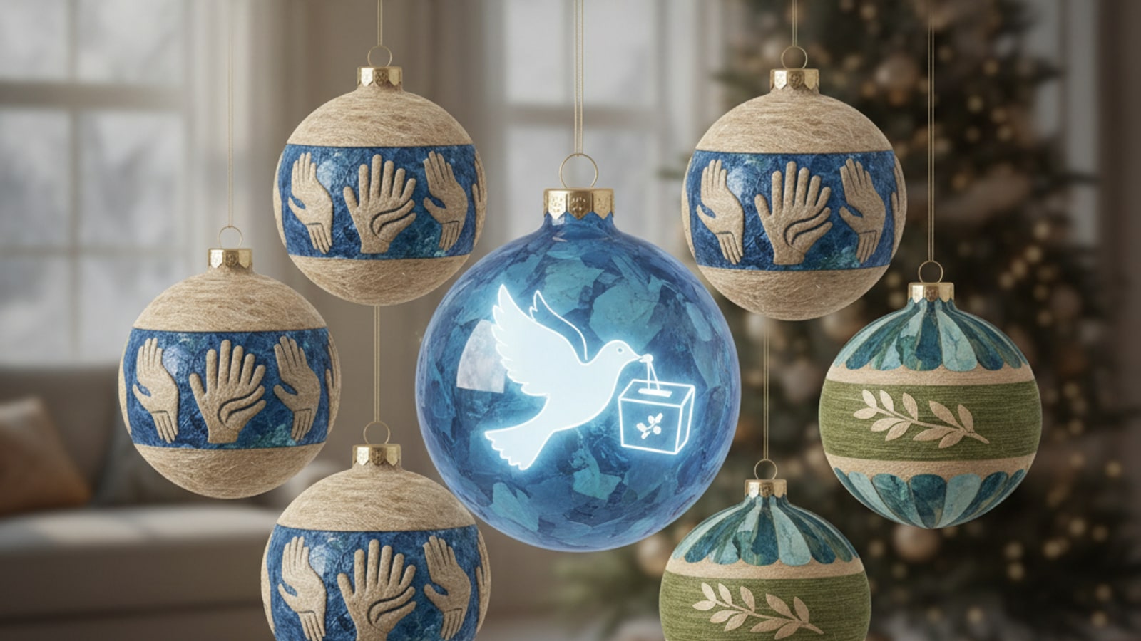 Decoración navideña en 2026: adornos con origen democrático y sin trabajo forzado