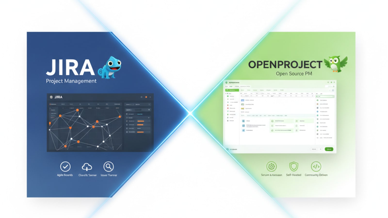 Jira vs OpenProject: Ticket-Tracking-Tools mit völlig anderer Komplexität und Kosten
