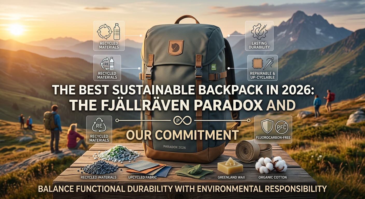 The best sustainable backpack in 2026: the Fjällräven paradox and democratic-chain alternatives
